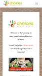Mobile Screenshot of choicescafe.com